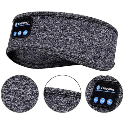 Sleeping Headphones Headband Music Ear Phones Eye Mask For Side Sleeper Garaz Box