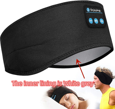 Sleeping Headphones Headband Music Ear Phones Eye Mask For Side Sleeper Garaz Box